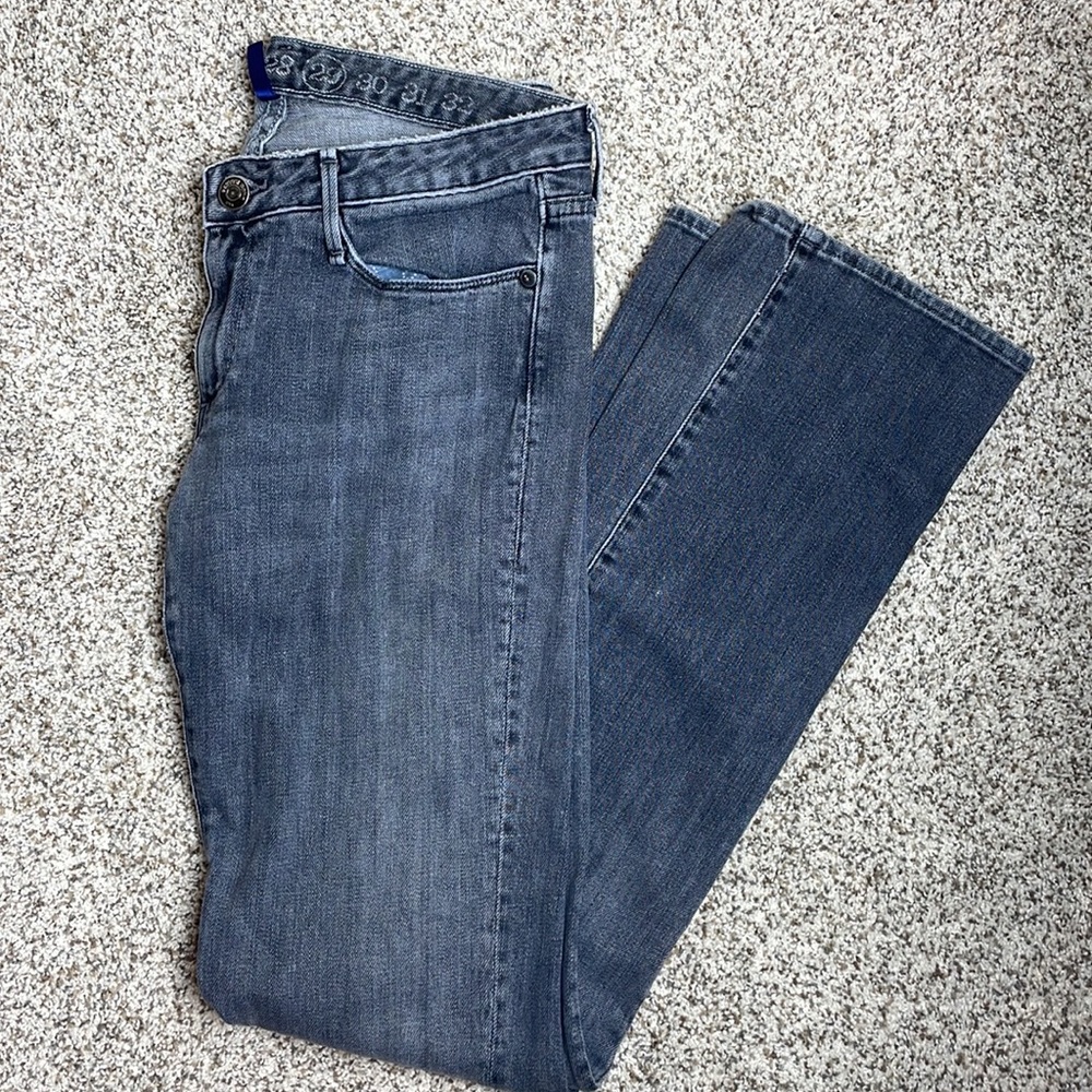 Earnest Sewn Grey Straight Leg Jeans